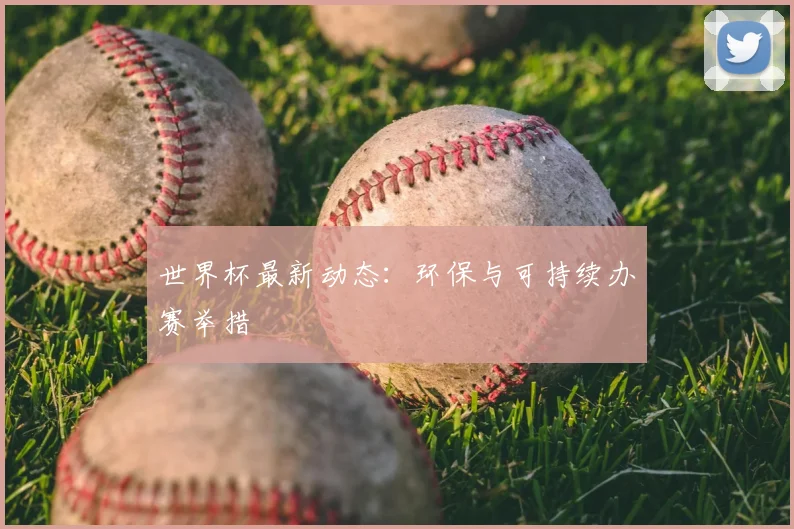世界杯最新动态：环保与可持续办赛举措